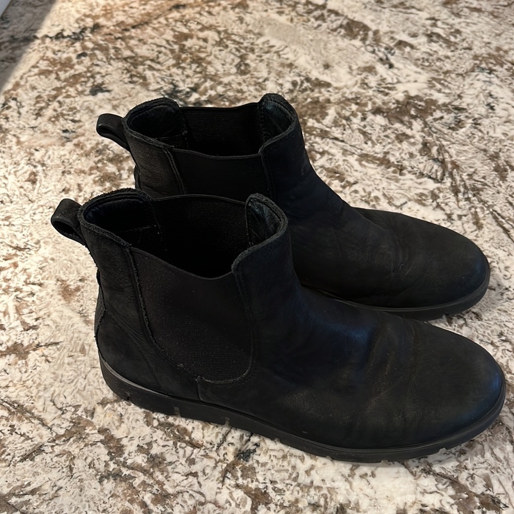 Ecco slip on booties
